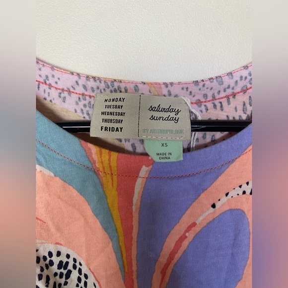SOLD — ANTHROPOLOGIE SATURDAY SUNDAY COLORFUL JOLIE SUMMER DRESS - Picture 4 of 11